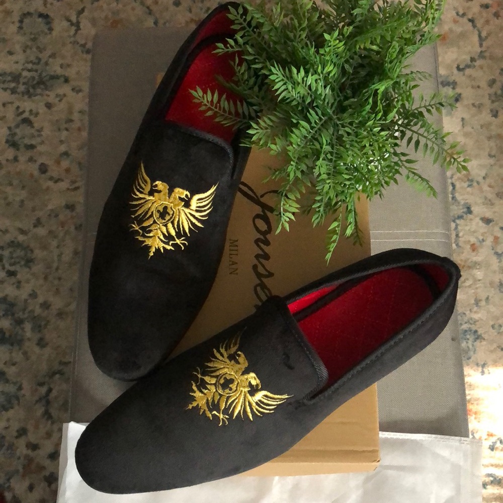 Mens Loafers velvet